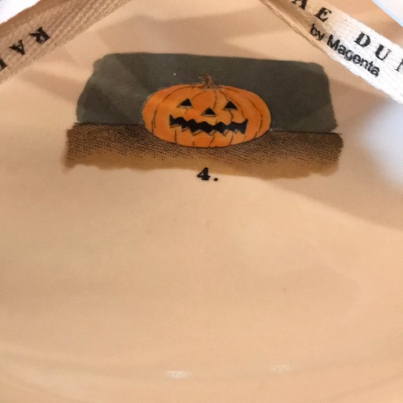 Rae Dunn jack o lantern side plates - Picture 3 of 5